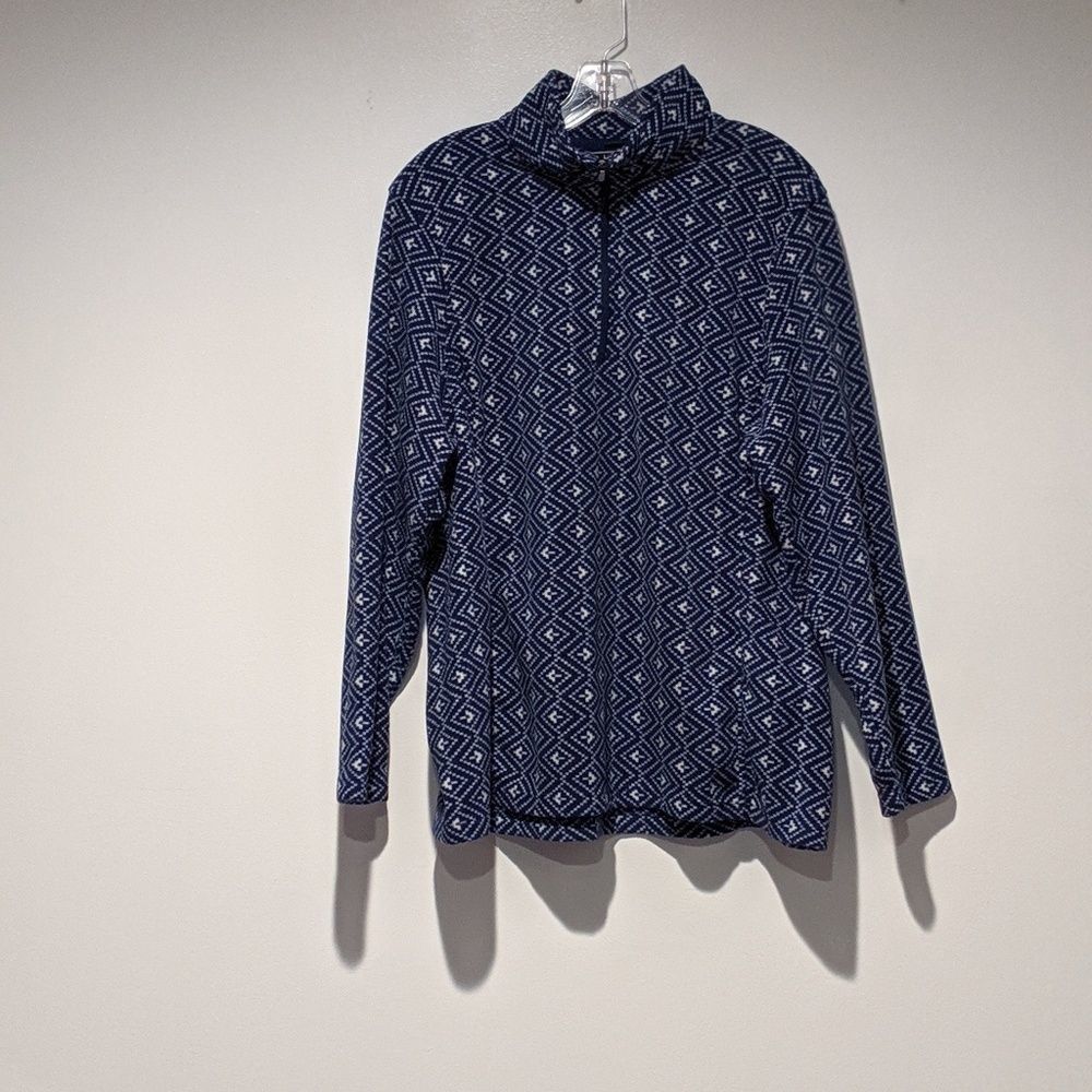 Landsend turtleneck fleece sweatshirt
